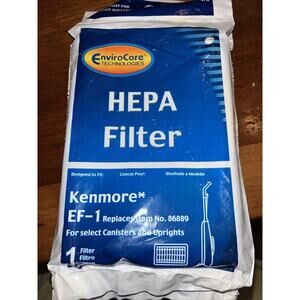 1‎ Envirocare Kenmore Hepa Filters Replacement 86889 20-86889 EF-1